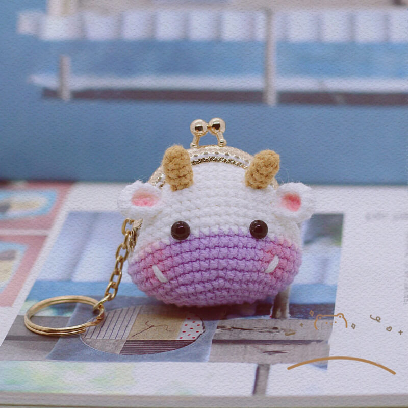 Handmade Crocheter Animal Bag Charm Keycharm