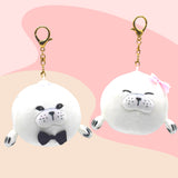 Cute Stuffed Seal Animal Plush Toy, Seal Plush Bag Charm