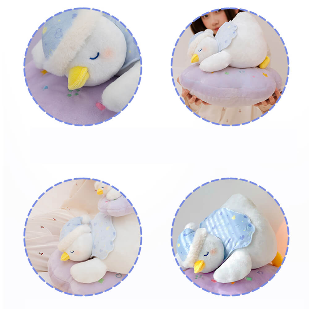 Cute Sleepy Duck Stuffed Animal Plush Toy