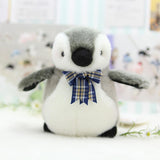 Cute Penguin  Couple Bag Charm, Stuffed Animal Keychain