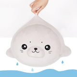 Soft Seal Hugging Pillow With Stars In The Eyes