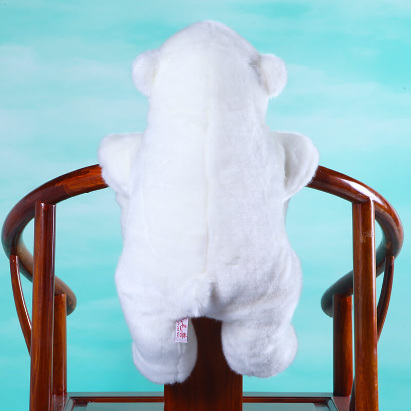 Cute Shoulder Polar Bear Plush Toy