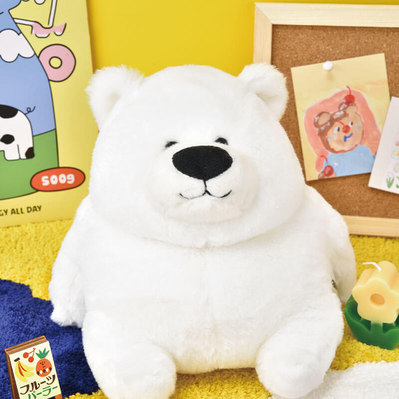 Soft Bear Stuffed Animal Hugging Pillow-(Bear, Polar Bear, Panda)