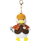 Cute Detective Duck Stuffed Animal Bag Charm