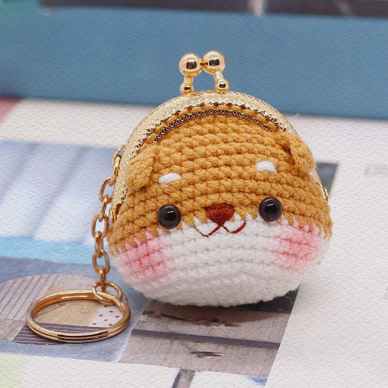 Handmade Crocheter Animal Bag Charm Keycharm