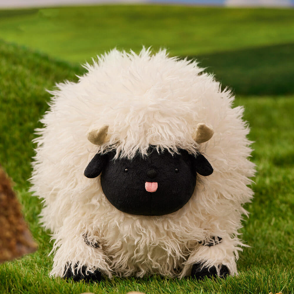 Cute Valais Blacknose Sheep Plush Pillow