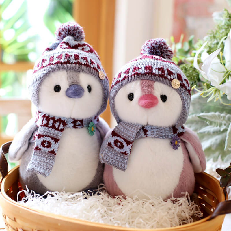 Cute Winter Scarf Penguin