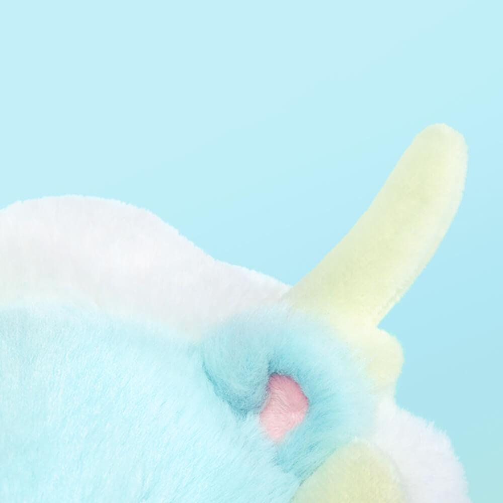 Sitting Chinese Blue Dragon Stuffed Animal Plush Toy