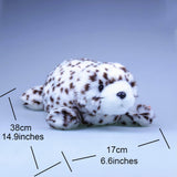 Cute Spotted Seal Stuffed Animal, Ocean Plushies