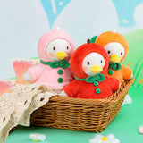 Cute Fruit Duck Stuffed Animal Bag Charm