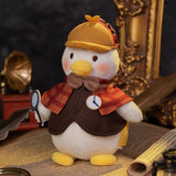 Cute Detective Duck Stuffed Animal Bag Charm