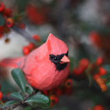 Handmade Carved Bird Figurine