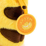 Cute Plush Zippered Tiger Coin Purse