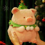 Adorable Christmas Pig Stuffed Animal Plush Toy