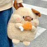 Cartoon Greedy Dog Stuffed Animal Plush Toy, Cute Plushies