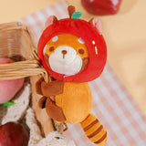 Red Panda Stuffed Plush Bag Charm, Clip on Red Panda