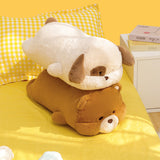Soft Lie Down Bear Stuffed Animal Hugging Pillow