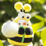 Cute Bee Plush Stuffed Bag Charm