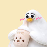 Chubby Holiday Seagull Stuffed Animal Plush Toy