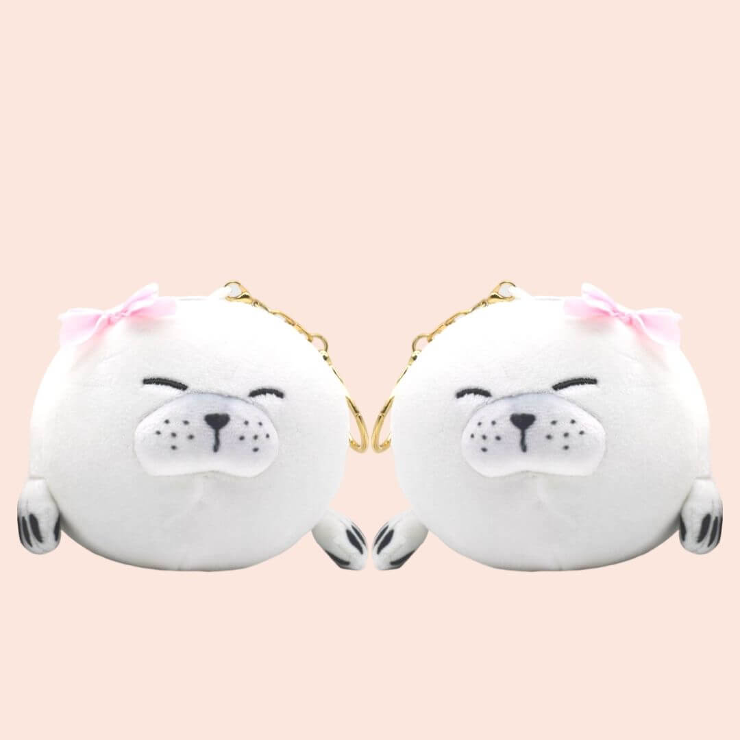 Cute Stuffed Seal Animal Plush Toy, Seal Plush Bag Charm