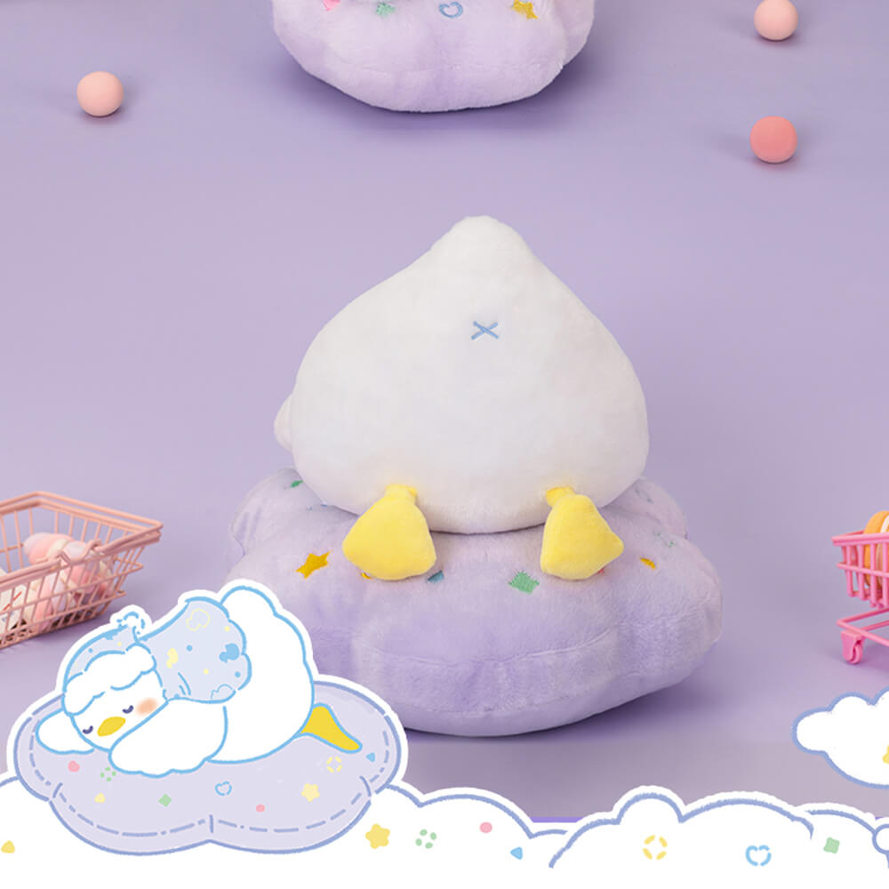 Cute Sleepy Duck Stuffed Animal Plush Toy