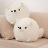 Chubby Arctic Fox Stuffed Animal Plush