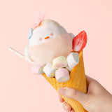 Plush Golden Pheasant Stuffed Animal Bag Charm With Plush Cover