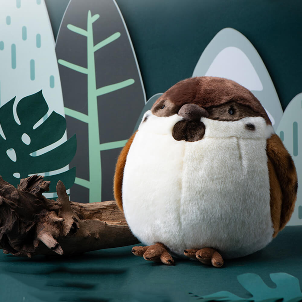 Chubby Sparrow Stuffed Animal Plush Toy