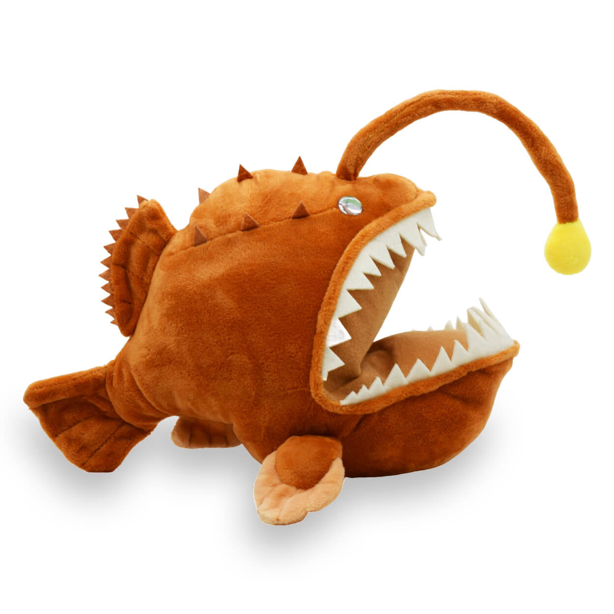 Realistic Anglerfish Stuffed Animal Plush Toy