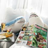 White Shark Plush Stuffed Animal Pillow