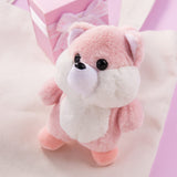 Cute Fox Plush Bag Charm, Stuffed Animal Keychain
