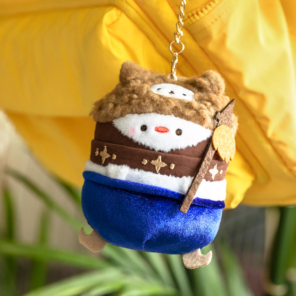 Personification Duck Plush Stuffed Animal Bag Charm