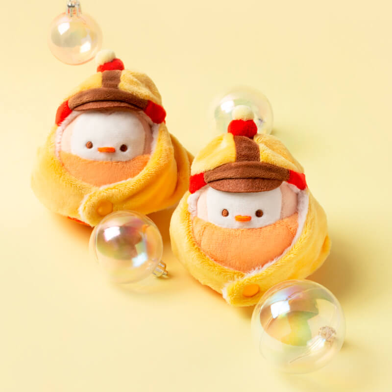Hoopoe Plush Keychain