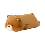 Soft Lie Down Bear Stuffed Animal Hugging Pillow