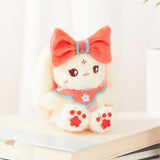Cute Rabbit Plush Bag Charm, Stuffed Bunny Keychain