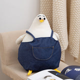 Chubby Seagull Stuffed Animal Plush Hugging Pillow