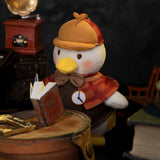 Cute Detective Duck Stuffed Animal Bag Charm