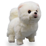Realistic Pomeranian Dog Stuffed Animal Plush Toy