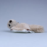 Plush Flying Squirrel Bag Charm, Stuffed Animal Keychain