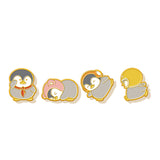 Cute Penguin Enamel Pin, Kawaii Animal Brooch