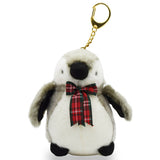 Cute Penguin Couple Bag Charm, Stuffed Animal Keychain
