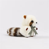 Plush Raccoon Keychain Cute Animal Bag Charm
