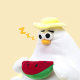 Chubby Holiday Seagull Stuffed Animal Plush Toy