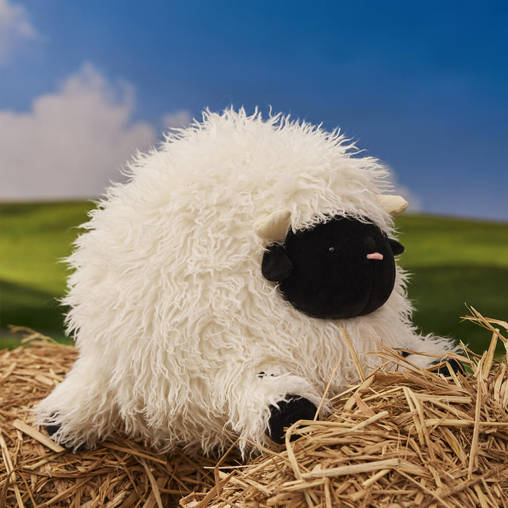 Cute Valais Blacknose Sheep Plush Pillow