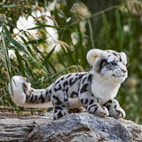 Realistic Snow Leopard Stuffed Plush Toy