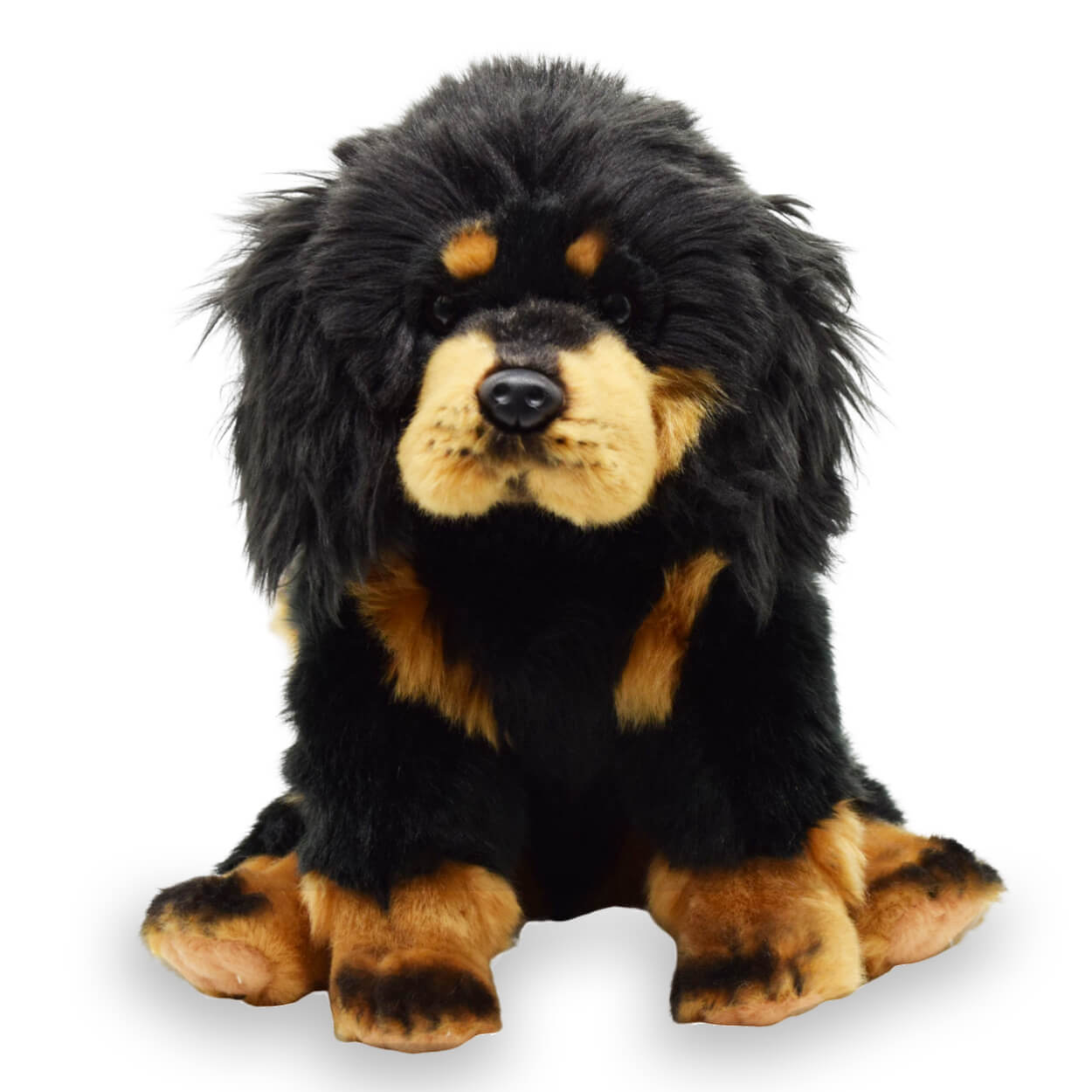 Realistic Tibetan Mastiff Dog Stuffed Animal Plush Toy