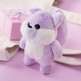 Cute Fox Plush Bag Charm, Stuffed Animal Keychain