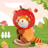 Red Panda Stuffed Plush Bag Charm, Clip on Red Panda