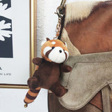 Red Panda Plush Bag Charm, Stuffed Animal Keychain