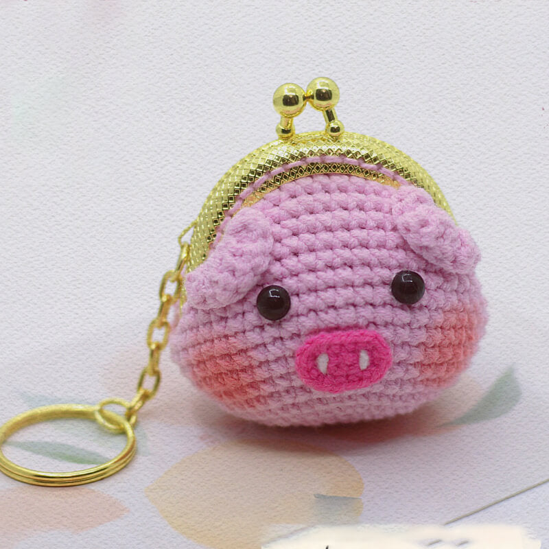 Handmade Crocheter Animal Bag Charm Keycharm